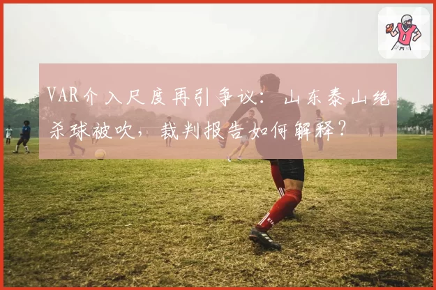 VAR介入尺度再引争议：山东泰山绝杀球被吹，裁判报告如何解释？