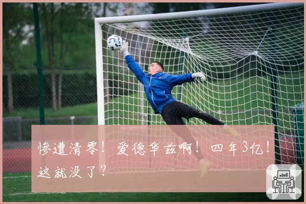 惨遭清零！爱德华兹啊！四年3亿！这就没了？